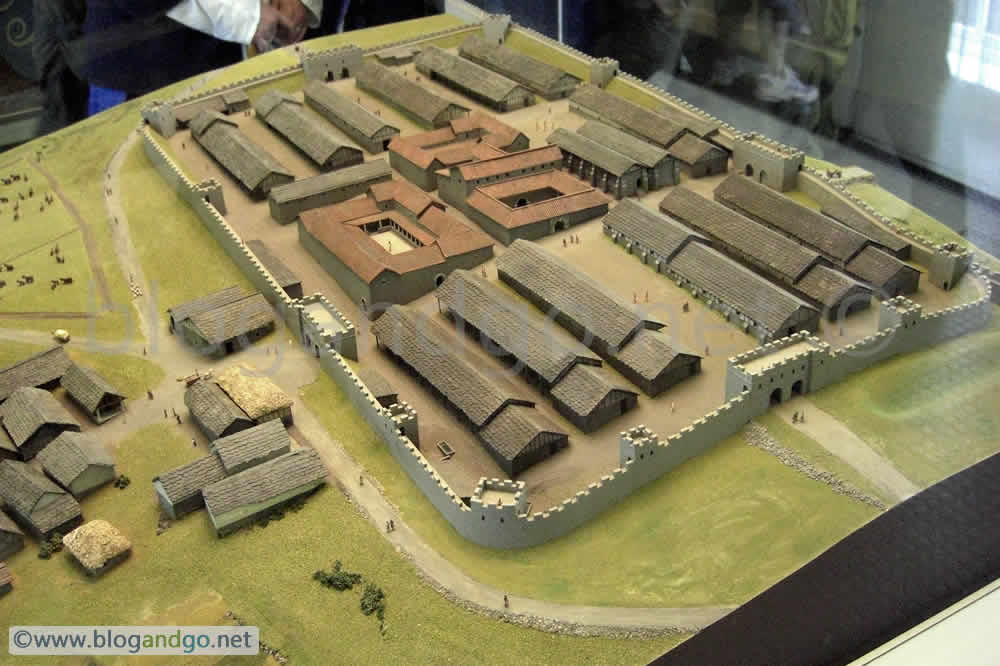 Model of Housesteads Fort